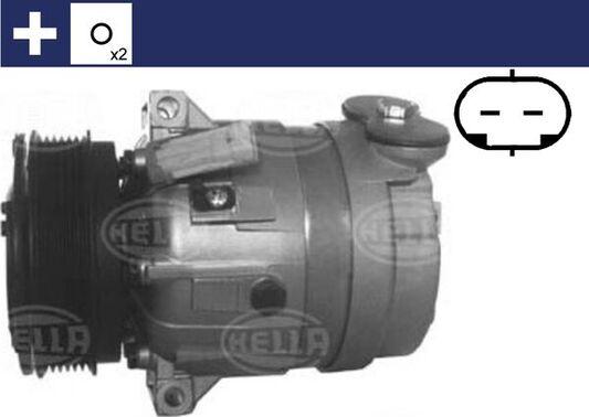 MAHLE ACP 320 000S - Компресор, кондиціонер autocars.com.ua