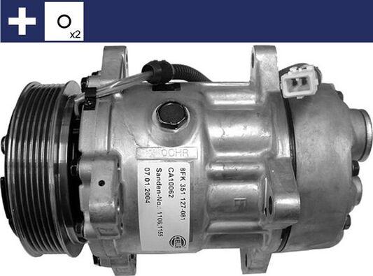 MAHLE ACP 360 000S - Компресор, кондиціонер autocars.com.ua