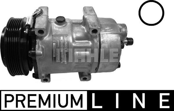 MAHLE ACP 387 000P - Компресор, кондиціонер autocars.com.ua