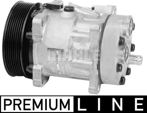 MAHLE ACP 395 000P - Компресор, кондиціонер autocars.com.ua