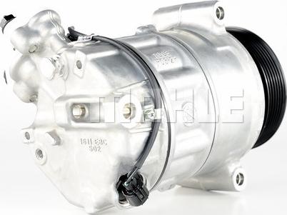 MAHLE ACP 497 000P - Компресор, кондиціонер autocars.com.ua