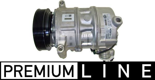 MAHLE ACP 510 000P - Компресор, кондиціонер autocars.com.ua