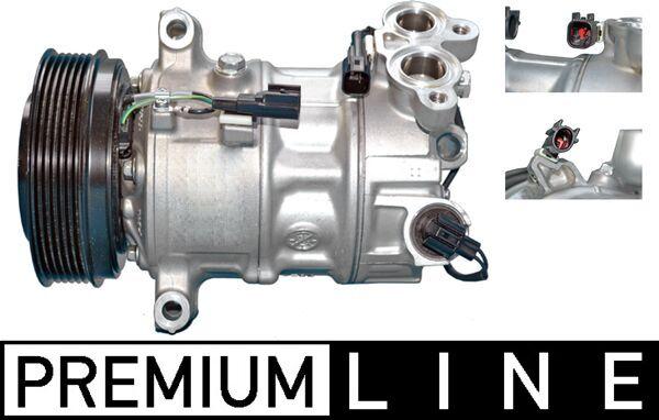 MAHLE ACP 511 000P - Компресор, кондиціонер autocars.com.ua