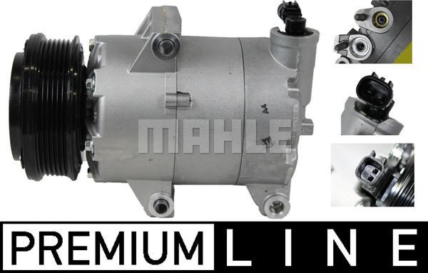 MAHLE ACP 550 000P - Компресор, кондиціонер autocars.com.ua