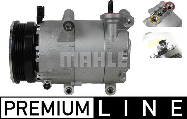 MAHLE ACP 554 000P - Компресор, кондиціонер autocars.com.ua