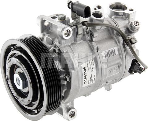 MAHLE ACP 588 000P - Компресор, кондиціонер autocars.com.ua