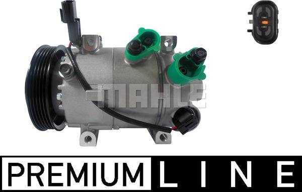 MAHLE ACP 655 000P - Компресор, кондиціонер autocars.com.ua