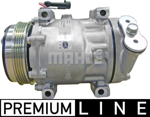 MAHLE ACP 76 000P - Компресор, кондиціонер autocars.com.ua