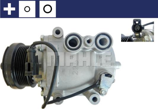 MAHLE ACP 859 000S - Компресор, кондиціонер autocars.com.ua