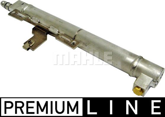 MAHLE AD 257 000P - Осушувач, кондиціонер autocars.com.ua