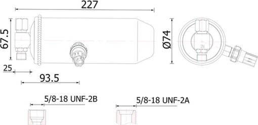 MAHLE AD 327 000S - Осушувач, кондиціонер autocars.com.ua