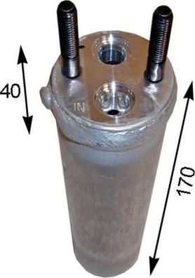 MAHLE AD 79 000S - Осушувач, кондиціонер autocars.com.ua