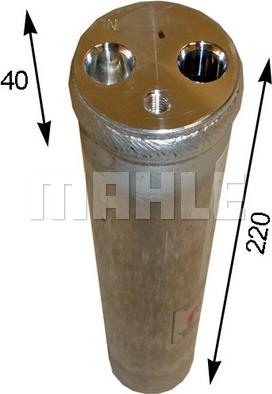 MAHLE AD 80 000S - Осушувач, кондиціонер autocars.com.ua