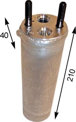 MAHLE AD 83 000S - Осушувач, кондиціонер autocars.com.ua