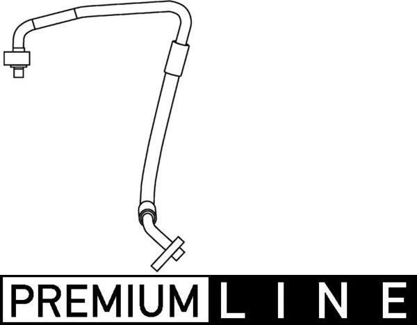 MAHLE AP 84 000P - Трубопровід високого тиску, кондиціонер autocars.com.ua