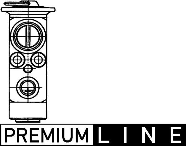 MAHLE AVE 22 000P - Розширювальний клапан, кондиціонер autocars.com.ua