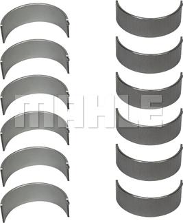 MAHLE B0480763 - Комплект шатунних вкладишів autocars.com.ua