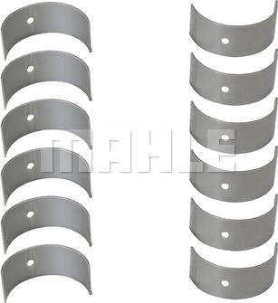 MAHLE B0760708 - Комплект шатунних вкладишів autocars.com.ua