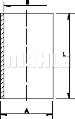 MAHLE C21100 - Гільза циліндра autocars.com.ua