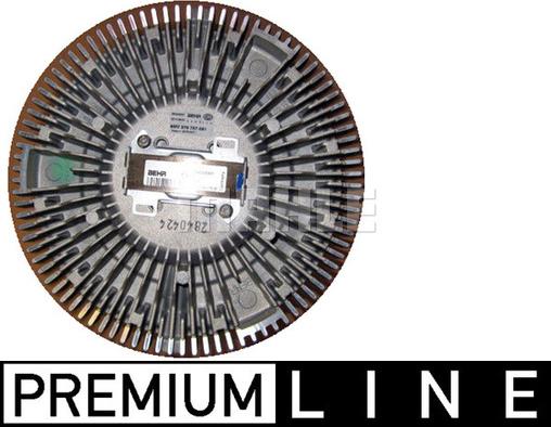 MAHLE CFC 117 000P - Зчеплення, вентилятор радіатора autocars.com.ua