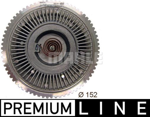 MAHLE CFC 119 000P - Зчеплення, вентилятор радіатора autocars.com.ua