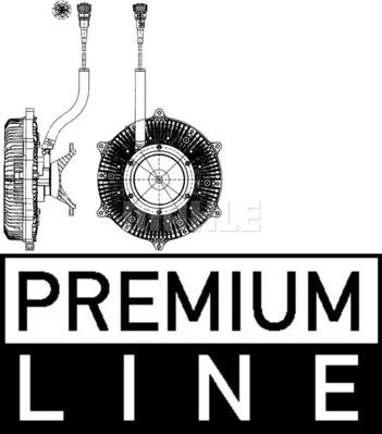 MAHLE CFC 216 000P - Зчеплення, вентилятор радіатора autocars.com.ua