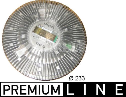 MAHLE CFC 23 000P - Зчеплення, вентилятор радіатора autocars.com.ua