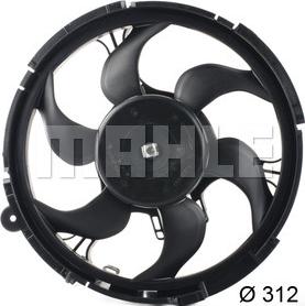 MAHLE CFF 147 000P - Вентилятор, охолодження двигуна autocars.com.ua