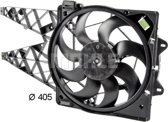 MAHLE CFF 247 000P - Вентилятор, охолодження двигуна autocars.com.ua