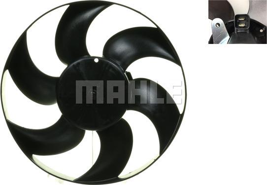 MAHLE CFF 306 000S - Вентилятор, охолодження двигуна autocars.com.ua