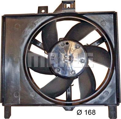 MAHLE CFF 387 000S - Вентилятор, охолодження двигуна autocars.com.ua