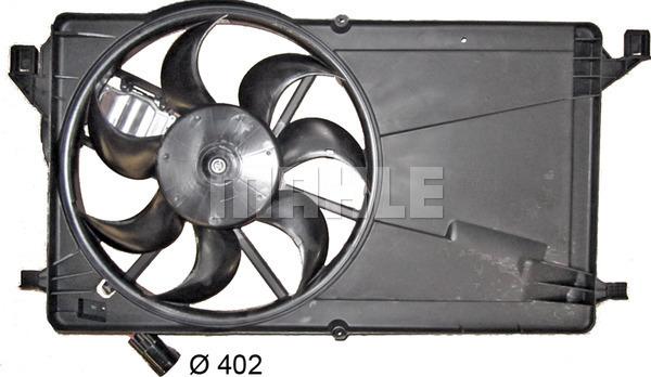 MAHLE CFF 396 000S - Вентилятор, охолодження двигуна autocars.com.ua
