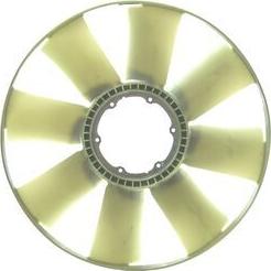 MAHLE CFW 25 000P - Крильчатка вентилятора, охолодження двигуна autocars.com.ua