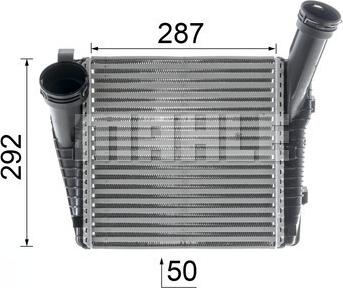 MAHLE CI 142 000P - Интеркулер autocars.com.ua