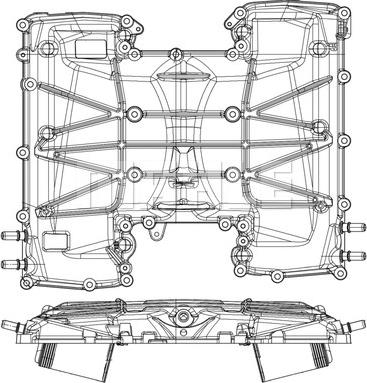 MAHLE CI 408 000P - Интеркулер autocars.com.ua