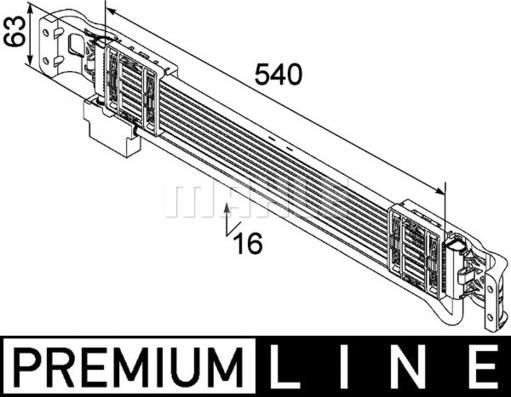 MAHLE CLC 69 000P - Масляний радіатор, рухове масло autocars.com.ua