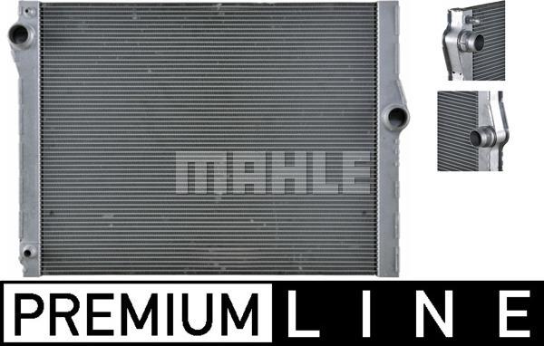 MAHLE CR 1094 000P - Радіатор охолодження двигуна BMW 7 F01-F04 08-15 autocars.com.ua