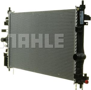 MAHLE CR 1102 000P - Радіатор, охолодження двигуна autocars.com.ua