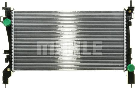 MAHLE CR 1131 000P - Радіатор, охолодження двигуна autocars.com.ua