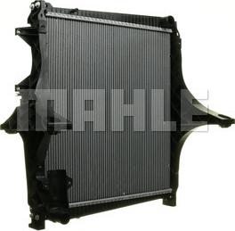 MAHLE CR 1172 000P - Радіатор, охолодження двигуна autocars.com.ua