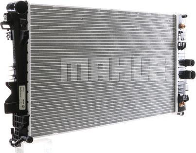 MAHLE CR 1173 000P - Радіатор, охолодження двигуна autocars.com.ua