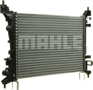 MAHLE CR 1182 000P - Радіатор, охолодження двигуна autocars.com.ua