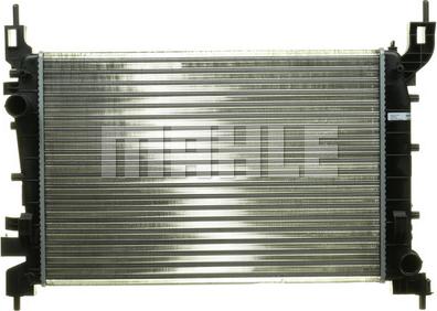 MAHLE CR 1193 000P - Радіатор, охолодження двигуна autocars.com.ua