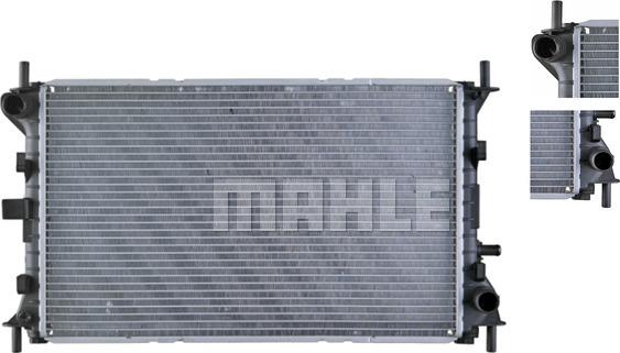 MAHLE CR 1344 000S - Радіатор, охолодження двигуна autocars.com.ua