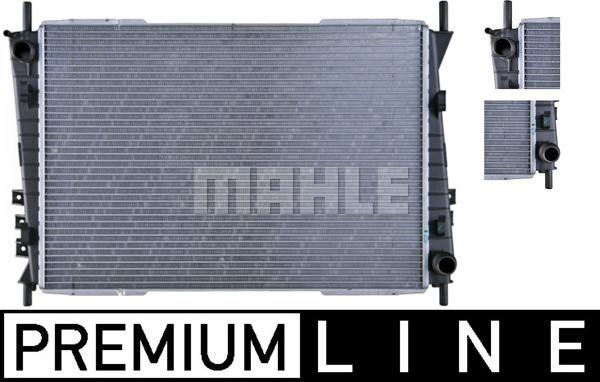 MAHLE CR 1348 000P - Радіатор, охолодження двигуна autocars.com.ua