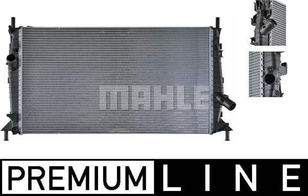 MAHLE CR 1351 000P - Радиатор, охлаждение двигателя avtokuzovplus.com.ua