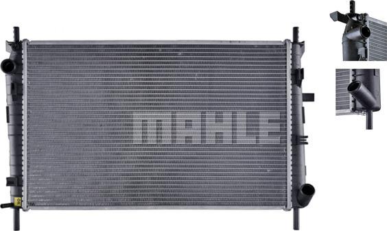 MAHLE CR 154 000S - Радіатор, охолодження двигуна autocars.com.ua