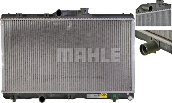 MAHLE CR 162 000S - Радиатор, охлаждение двигателя avtokuzovplus.com.ua