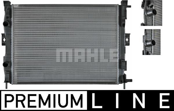 MAHLE CR 1690 000P - Радіатор, охолодження двигуна autocars.com.ua