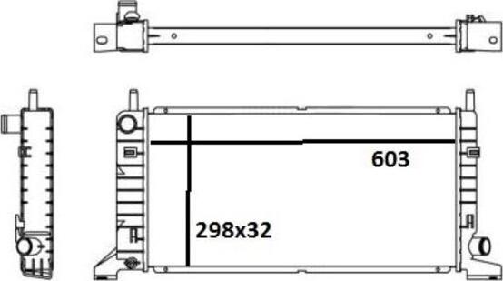 MAHLE CR 1845 000S - Радіатор, охолодження двигуна autocars.com.ua